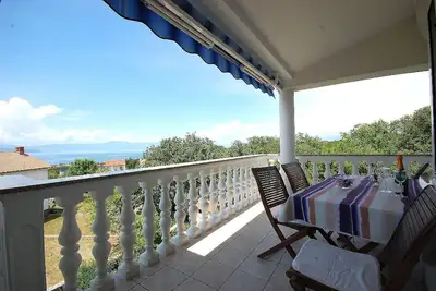 Image de Appartement de vacances pour 4 personnes env. 65 qmà Kremenići, Baie de Kvarner (Krk)