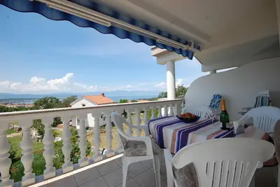 Image de Appartement de vacances pour 4 personnes env. 70 qmà Kremenići, Baie de Kvarner (Krk)