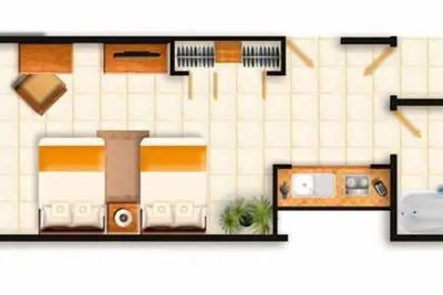 Image de Romantic captivating beach with quaint shops and restaurants.