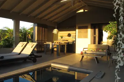 Image de Contemporary villa on the top of Le Morne with sea view