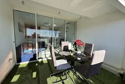 Image de Village naturiste - Port-Nature 4 coursives niveau 2 vue mer