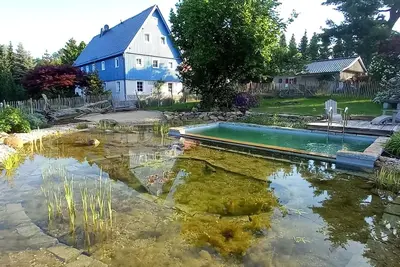 Image de 4-star family idyll on the lake with pool, sauna and fireplace - your soul says thank you