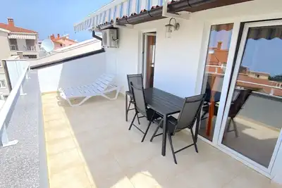 Image de Balcony with sea view, Fazana, 280m to the main beach, 400m to the old town