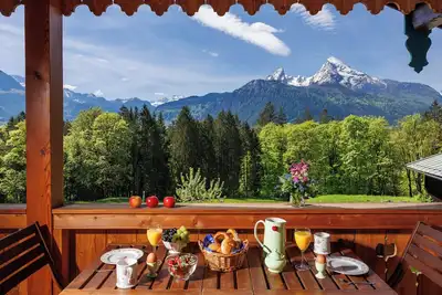Image de Ferienwohnung, ca. 90 m², 2-4 Pers. , 2 Schlafzimmer, 2 Du/wc, 2 Balkone