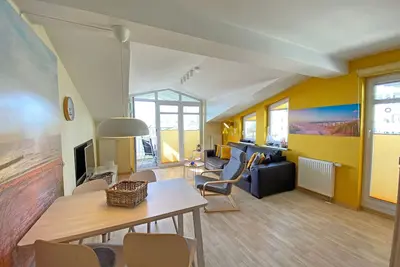 Apartment 09 3-room Dg with 2 balconies - A: House Rügenscher Bodden with