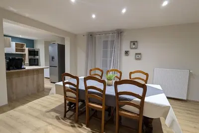 Image de Gîte cosy avec terrasse, proche Épinal, golf et lac, pour 6 pers, toutes commodités incluses