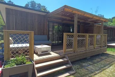 Image de Chalet 6 personnes à 20 minutes de Contis Plage