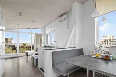 Image de Strandmöwe - good facilities, sea view, terrace, sauna, bikeport, Nk incl.