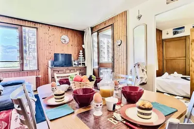 Image de Charmant 2 pièces proche des pistes accès wifi