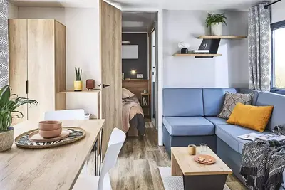 Mobil-Home Presta+ 4 Pièces 6 Personnes Climatisé + Tv