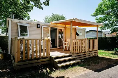 Mobil-home | Comfort Xl | 2 Ch. | 4 pers. | Terrasse surélevée | A/C