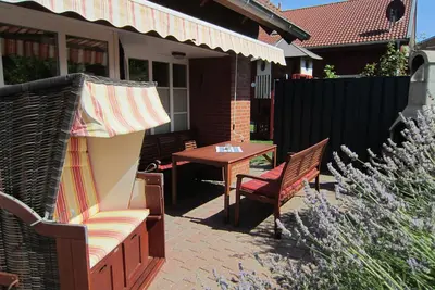 Image de Cozy vacation home with garden and terrace on Fehmarn on the Baltic Sea with dog