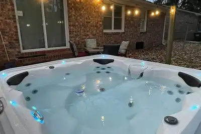 Image de Discounted Charleston Hot Tub Patio Hammock