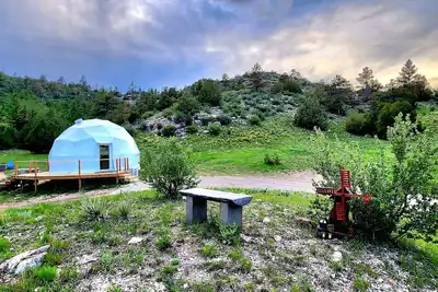 Image de •Dome Sweet Dome! *Hot tub* by Guernsey State Park•