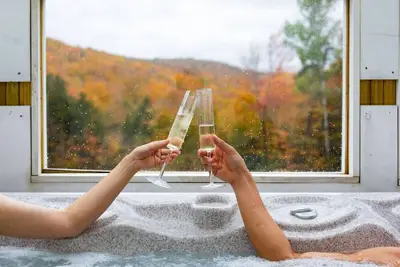 Image de BearForceOne- Ac Hot Tub Pool table Grill FirePit