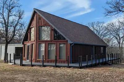 Image de A Frame Cottage on 3 Acres at Beautiful Lake Texoma