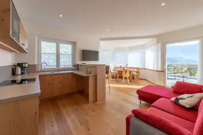 Image de Moosbichlerhof Apartment 95 sqm, 2 bedrooms, 2 bathrooms, pool, Merano Card.