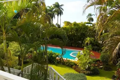 Newly remodeled unit in gated complex.