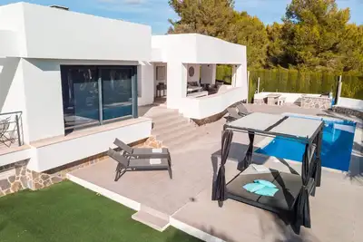 Image de Casa Eivissa Stunning Modern 4 bedroom family Villa in Javea.