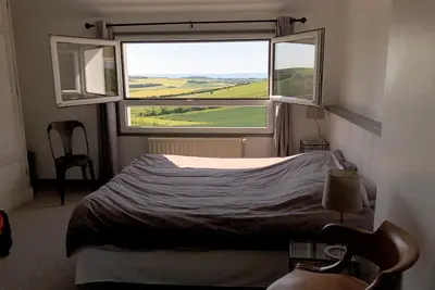 Image de Maison charmante. Vue campagne et mer fabuleuse!