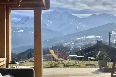 Image de Chalet cosy face au Mont Blanc