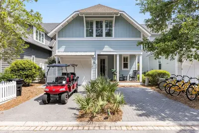 Image de Watersound West - Golf Cart - 4 Bikes - Pet Friendly