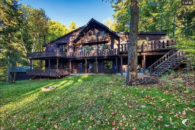 Image de Adirondack Me! Chalet~Sauna, Photo Wall, Fire Pit