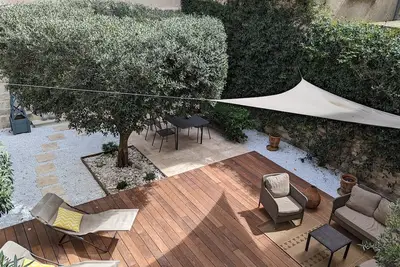 Image de Plein-centre historique, jardin privé. 6 personnes