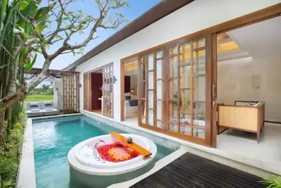 Ub1003-1br Rice View Villa in Ubud