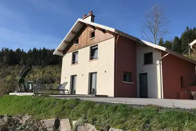 Image de Alise Sud, panorama grandiose sur lac de Gérardmer, confort et nature, 6 pers.