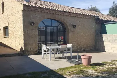 Image de Bergerie rénovée proche du Pont du Gard et d'Uzes située a Collias