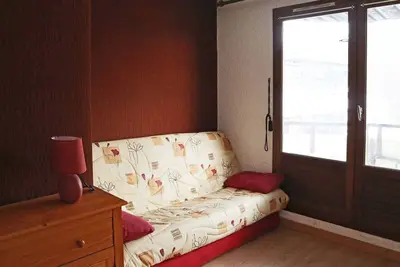 Image de Studio confortable au pied des pistes avec balcon sud-ouest