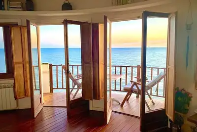 Image de Romantique. Duplex unique sur la mer. Couples ou familles