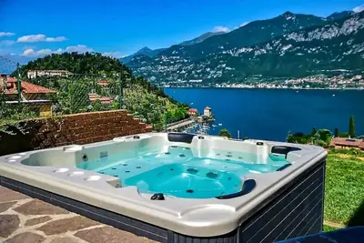 Image de Jardin privé de la Casa Marina Bellagio (Ca/bain à remous)