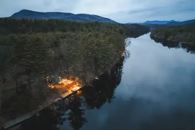 Image de Waterfront Birch Cabin near Saratoga, Lake George