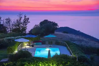 Villa Pietri Monte Ajaccio Golfe de Sagone Vue imprenable sur la mer