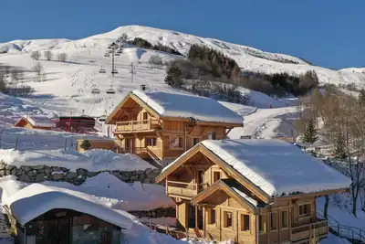 Image de Chalet de standing 4* au pied des pistes 5chambres 5sdb  : L'Etoile Polaire