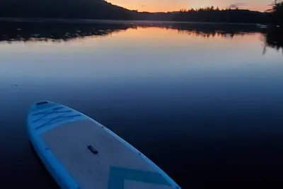 Image de Chalet chaleureux, entre forêt et lac