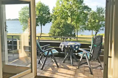 Wohnung für 2 bis 3 Personen mit Schönem Blick auf den Binnensee