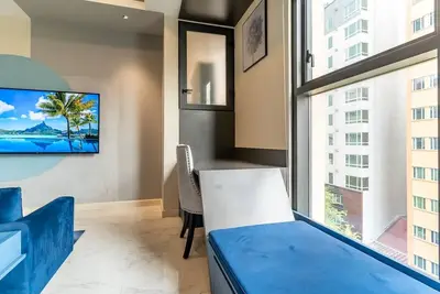 Image de The Rixx Boutique - D1- Netflix Smart Tv 65in - Infimity pool- gym