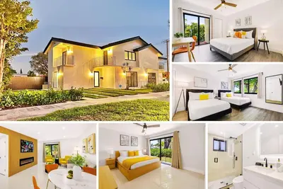 Image de 5 Beds / Sleep 8 in a Prime Location in Miami! Near Airport/Cruise Terminal!