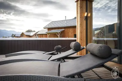 Image de Chalet Swim Spa mit Sauna
