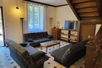 Image de Large furnished house fully equipped - Wifi, Tv, Billiards