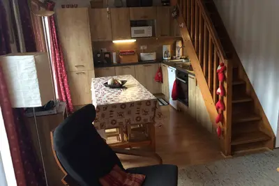 Image de Joli appartement en duplex, pied des pistes, belle vue