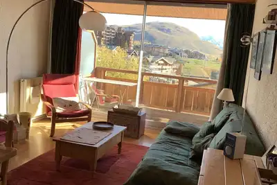 Image de Superbe appartement avec vue dégagée sur les montagnes