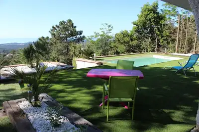 Image de Cozy house with pool and splendid sea view