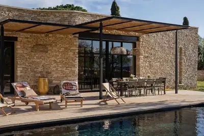 Image de Villa Ava, piscine chauffée & vue exceptionnelle, à 5 min à pied de Gordes