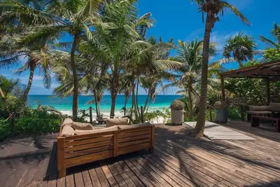 Image de Casa Zaba Tulum 5 Bedrooms Magical beachfront property and access to the cenote