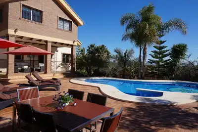 Exclusive Villa With Private Heated Pool And Games Room.