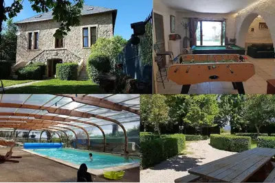 Image de Une Piscine Chauffée et Couverte Un Spa 6 Places